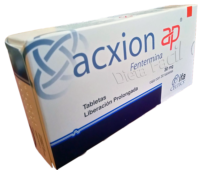 Acxion (Fentermina) 30 Mg 30 Tabletas Ifa Celtics –, 42% OFF