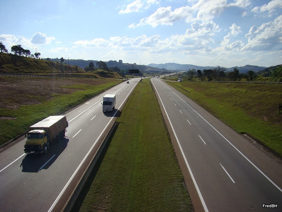 Programação de Obras da Autopista Fernão Dias 15 a 19 de abril