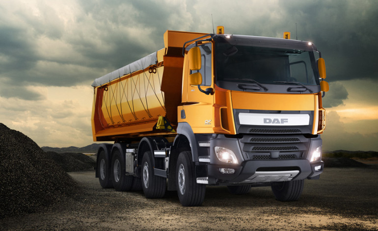 DAF lança CF Construction 6×4 e 8×4 na Europa