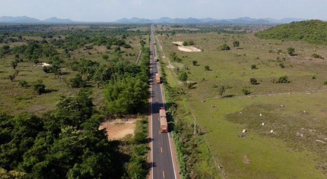 Ministério dos Transportes revitaliza 145,6 km da BR-158 (PA)