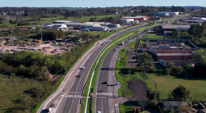 DNIT recupera trecho urbano da BR-158/RS, em Santa Maria