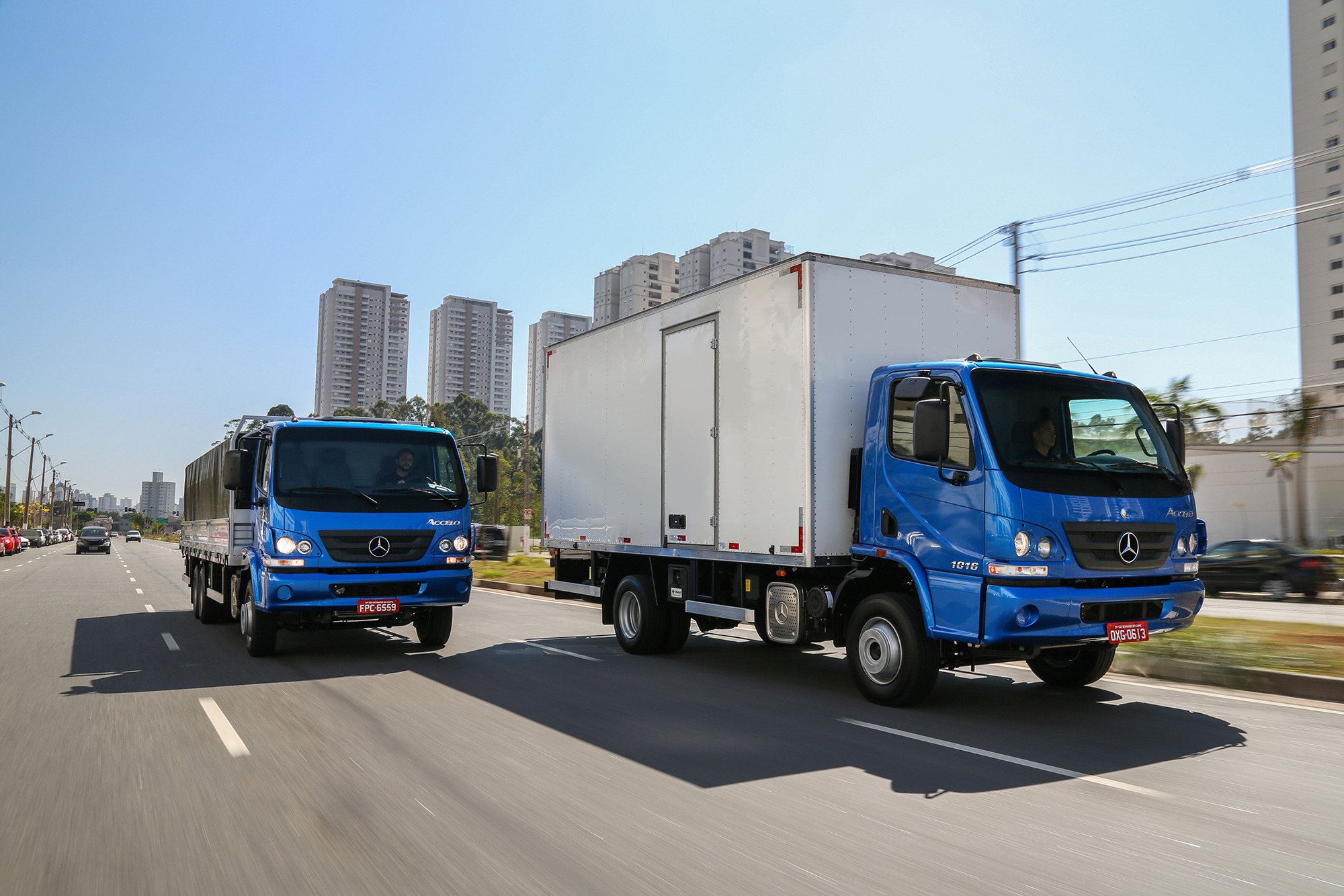 Caminhões Mercedes-Benz Accelo e Atego são destaques pelo maior valor de revenda