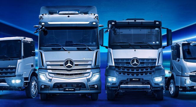 Mercedes-Benz é a marca de caminhão mais lembrada do Brasil pela 16ª vez consecutiva