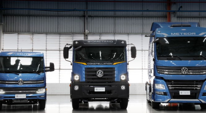 VW Caminhões e Ônibus acelera para o futuro na Fenatran