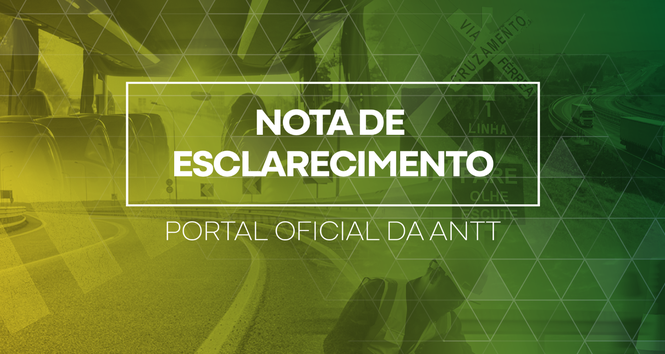 Alerta: Sites têm utilizado indevidamente o nome e a marca da ANTT