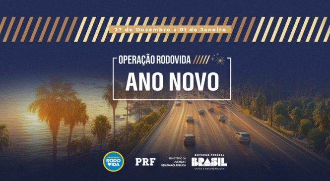 Operação Rodovida reforça fiscalização de alcoolemia nas estradas federais durante o Ano Novo