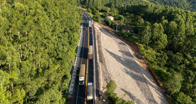 ANTT e CCR ViaSul concluem obras e restabelecem fluxo na BR-386, em Pouso Novo (RS)