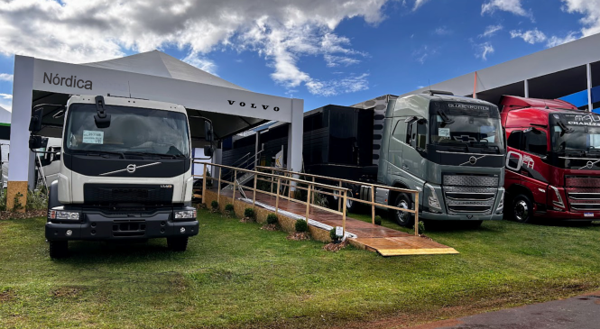 Volvo marca presença no Show Rural Coopavel 2025